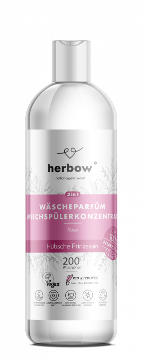 Herbow<br>Parfum / koncentrirani mehčalec za perilo 2v1<br> PRINCESS 1000ml