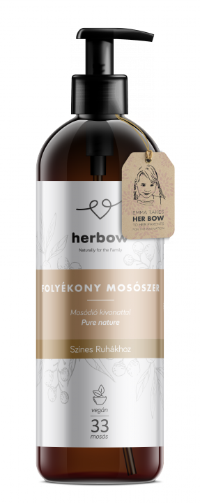 Herbow Tekoči detergent za pranje perila Pure Nature, UNIVERZALNI, BREZ VONJA